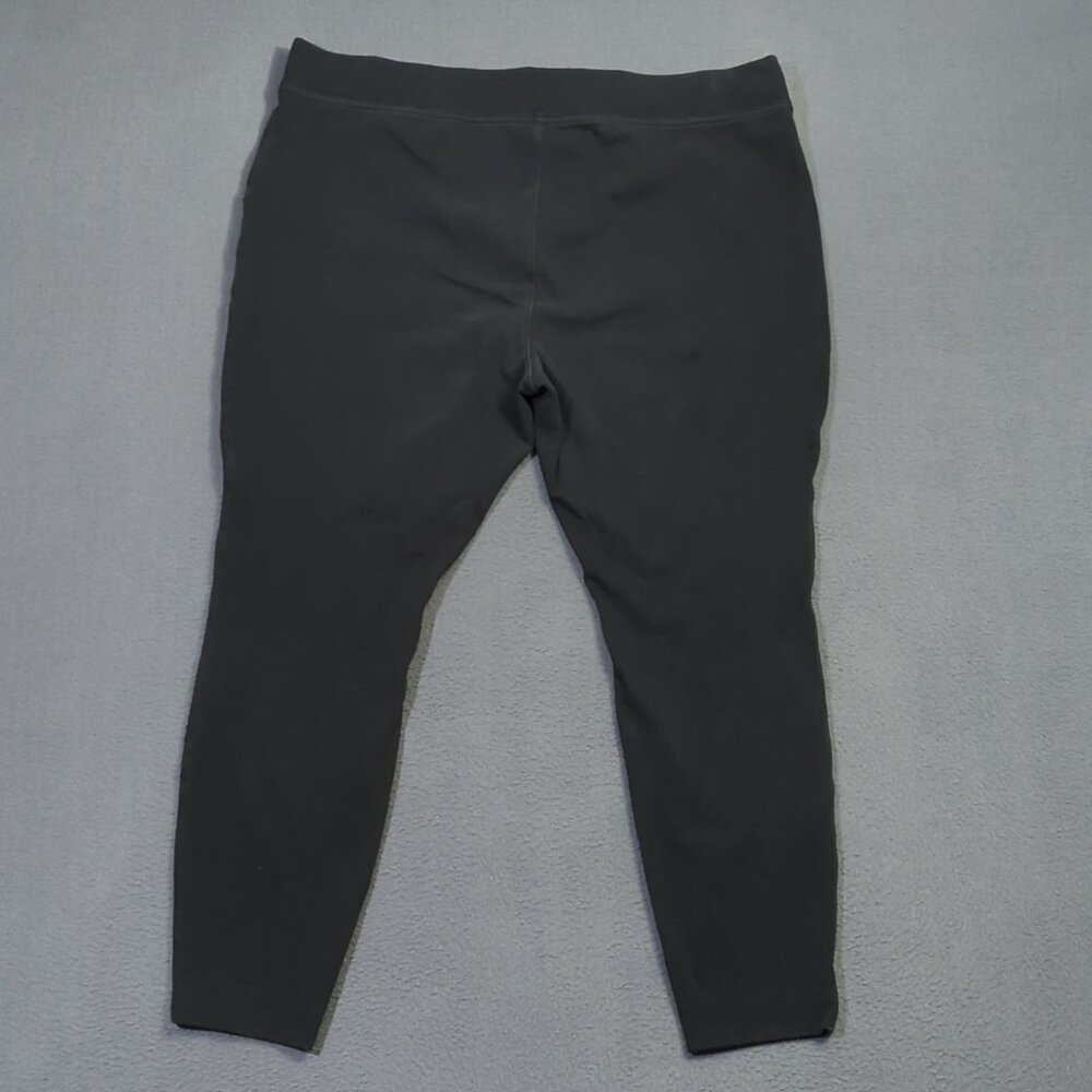 Duluth Trading Co Pants Women's XXL Regular Black NoGA Naturale Cotton Leggings - Picture 2 of 11